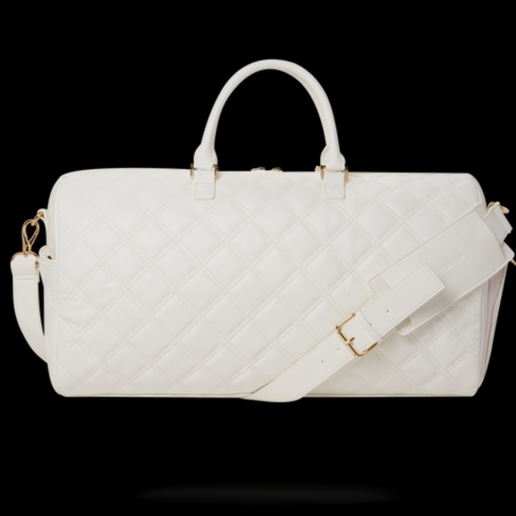 #SPRAYGROUND 💫Rivera Le Blanc Gold Chain Mini Duffle Bag# Cosplay Great! - Picture 6 of 15